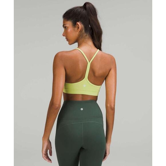 NWT Lululemon Flow Y Nulu‎ Longline Bra - Size 6 - Picture 3 of 4